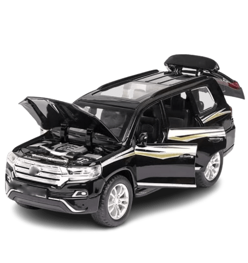 Pullback Diecast Car Toyota Land Cruiser 1:24 Scale — image 1