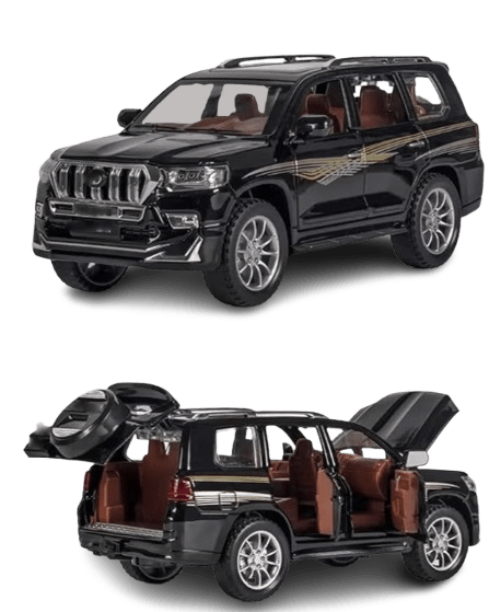 Pullback Diecast Car Toyota Land Cruiser 1:24 Scale — image 2