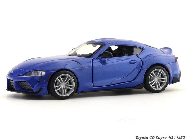 Pullback Diecast Toyota Supra US Diecast Car 1:31 68417B — image 1