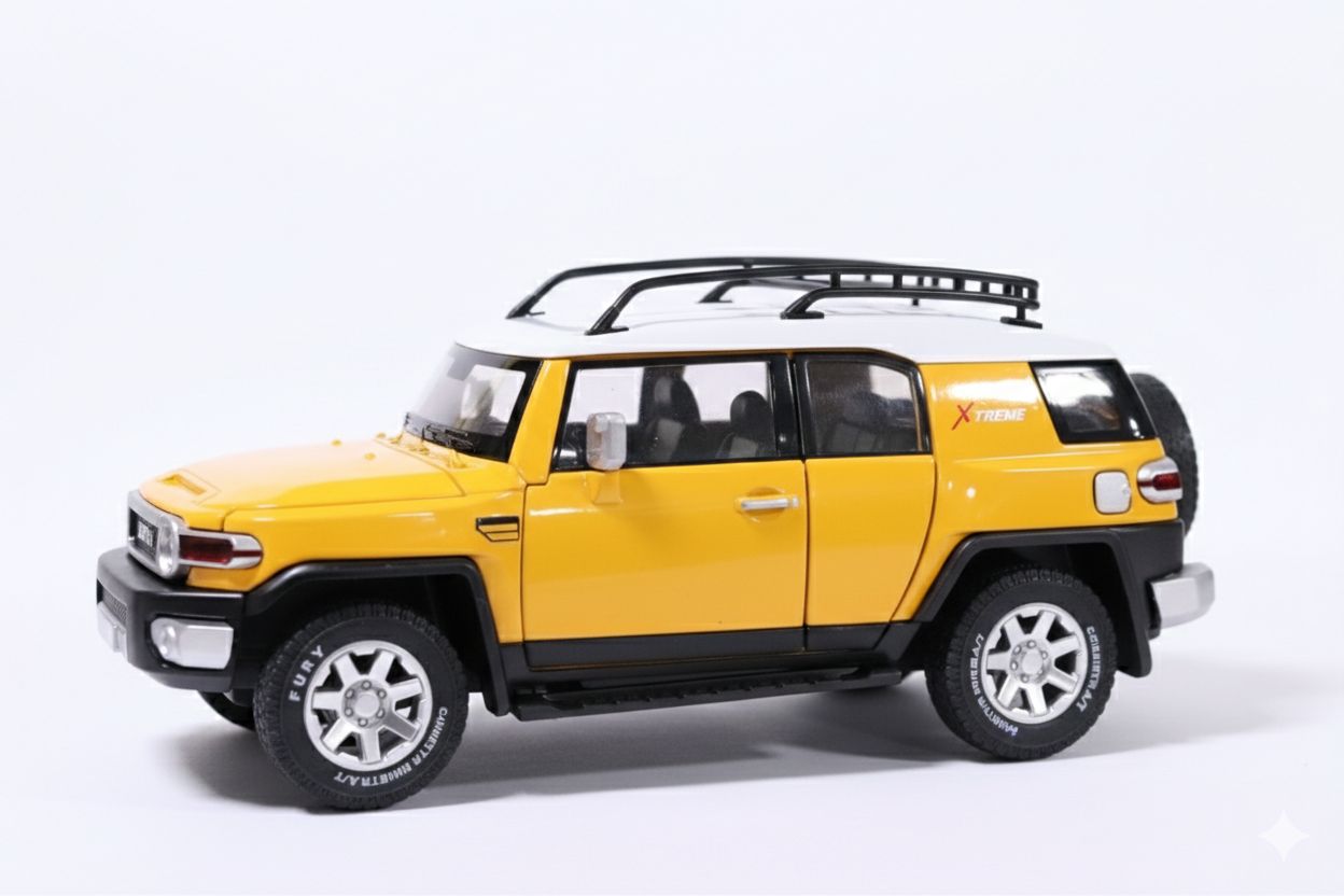 Pullback FJ Cruiser Die - Cast 1:24 Scale CZ613A - Colorland Toys