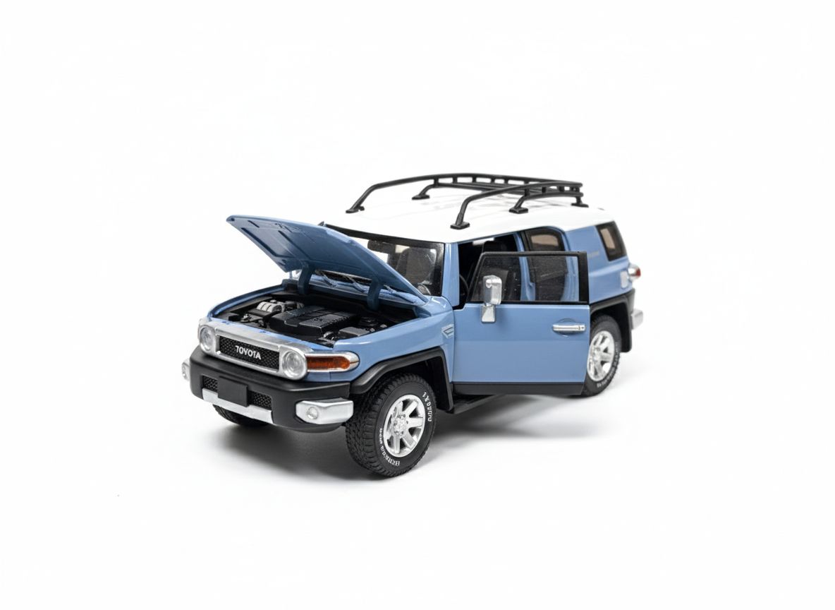 Pullback FJ Cruiser Die - Cast 1:24 Scale CZ613A - Colorland Toys