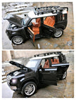 Pullback Land Rover Defender Die-Cast 1:22 Scale Asstd. CZ132A/XA2403B/HCL-910A