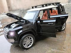 Pullback Land Rover Defender Die - Cast 1:22 Scale Asstd. CZ132A/XA2403B/HCL - 910A - Colorland Toys