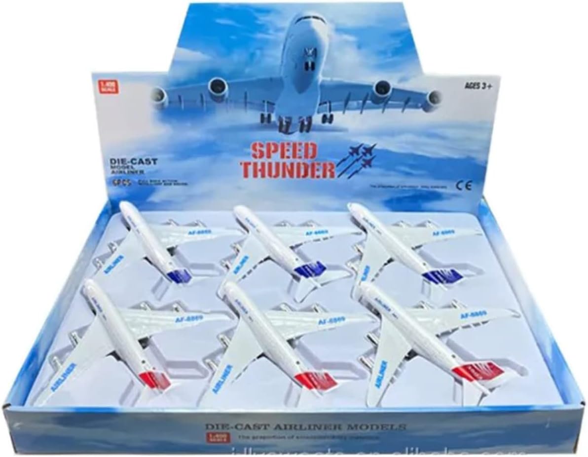 Pullback Metal Die-Cast Airline Asstd. 757-6 — image 2