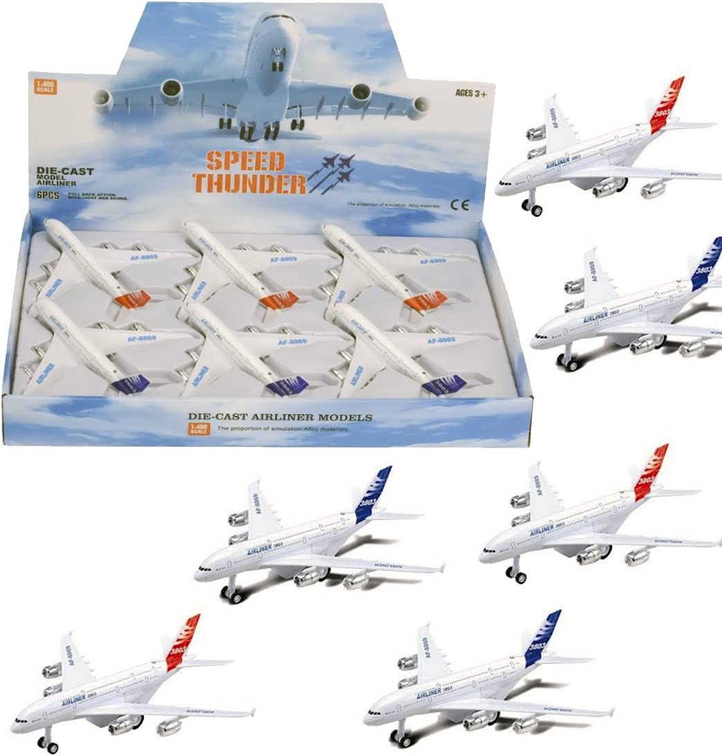 Pullback Metal Die-Cast Airline Asstd. 757-6 — image 7