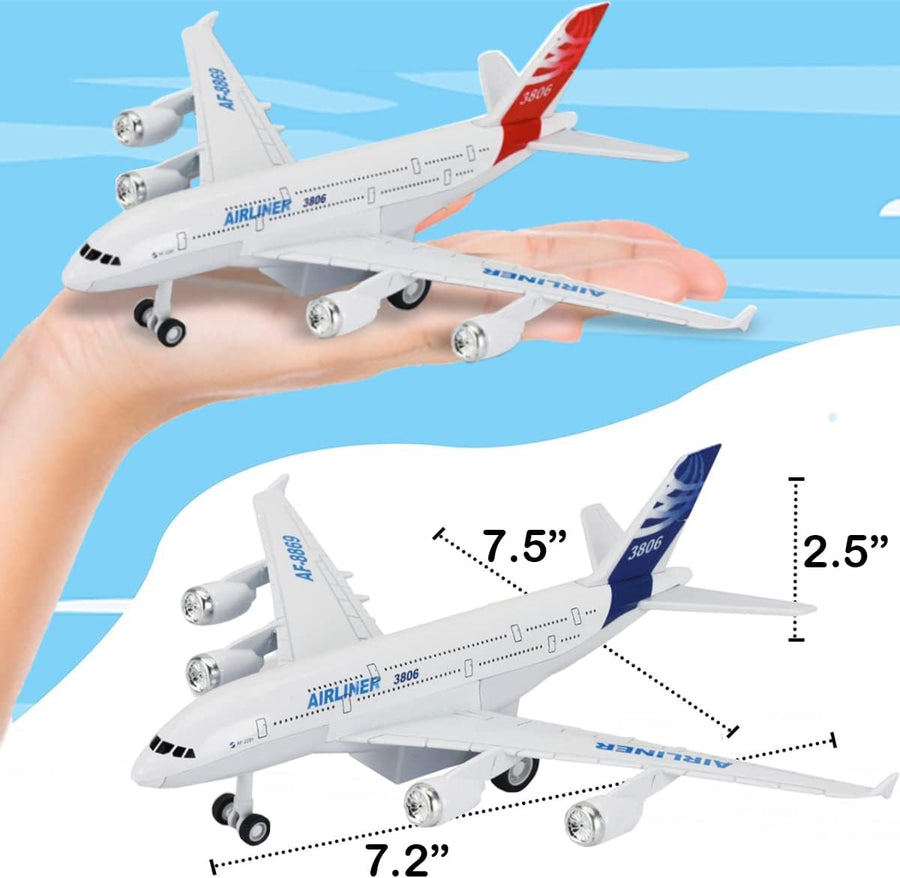 Pullback Metal Die-Cast Airline Asstd. 757-6 — image 1
