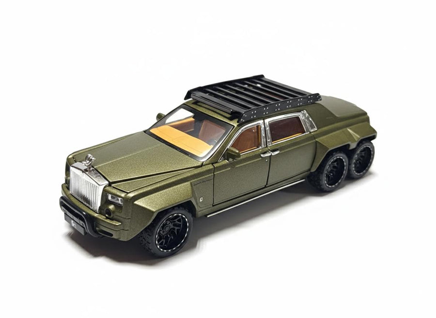 Pullback Rolls Royce Phantom 6-Wheel Die-Cast 1:32 Scale Asstd. W32321 — image 6
