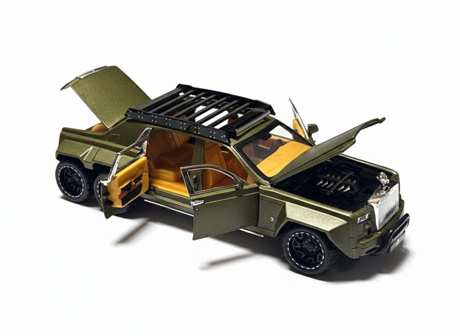 Pullback Rolls Royce Phantom 6-Wheel Die-Cast 1:32 Scale Asstd. W32321 — image 4