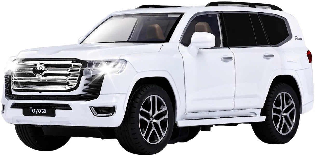 Pullback Toyota Land Cruiser LC - 300 Die - Cast Model – 1:18 Scale | SR - 1806A | Assorted Designs - Colorland Toys