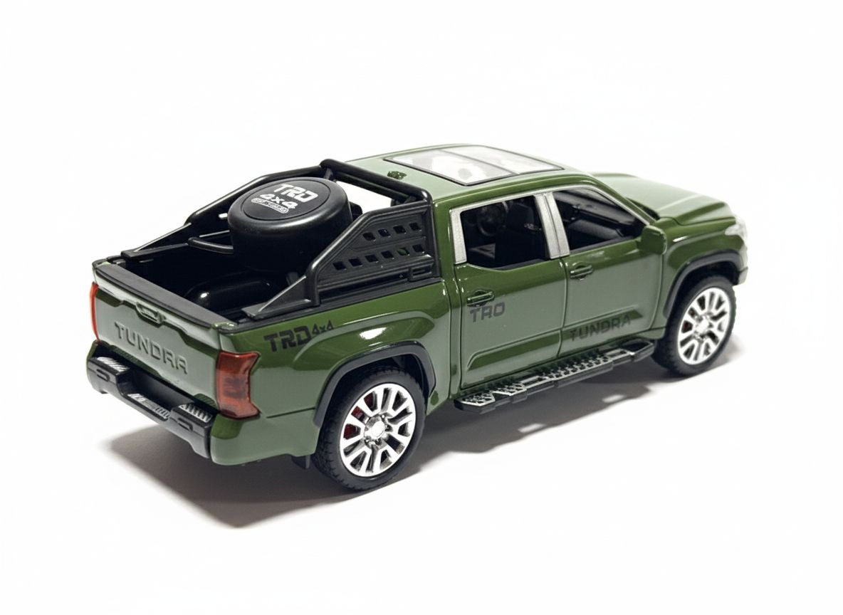 Pullback Tundra Pick-Up Die-Cast 1:32 Scale Asstd. W32111 — image 6