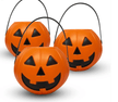 Pumpkin Candy Carry Bucket 297994