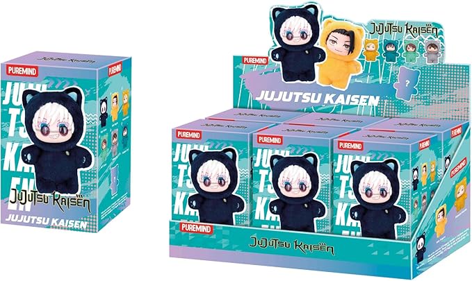 Puremind Jujutsu Kaisen Cat Ear Series Plush Blind Box – P-2726 (Mystery Collectible Plush) — image 1