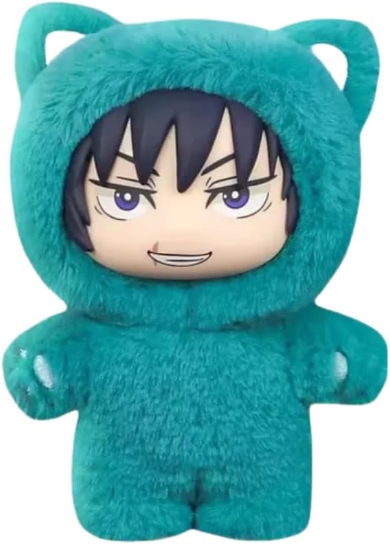 Puremind Jujutsu Kaisen Cat Ear Series Plush Blind Box – P - 2726 (Mystery Collectible Plush) - Colorland Toys