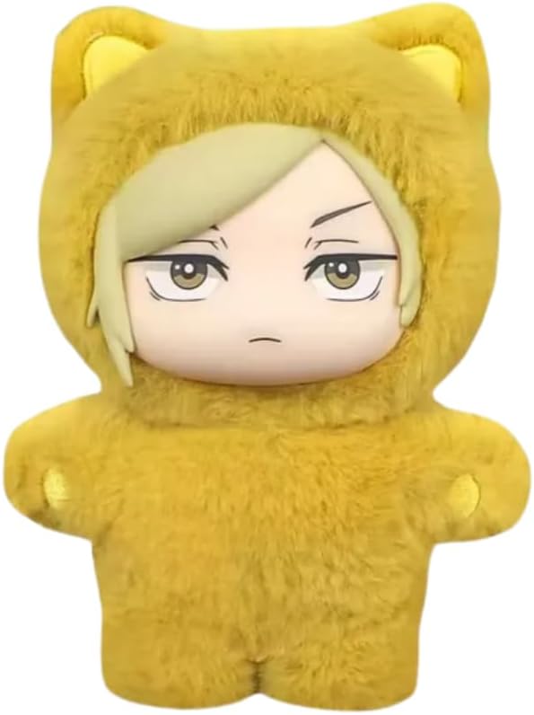Puremind Jujutsu Kaisen Cat Ear Series Plush Blind Box – P - 2726 (Mystery Collectible Plush) - Colorland Toys