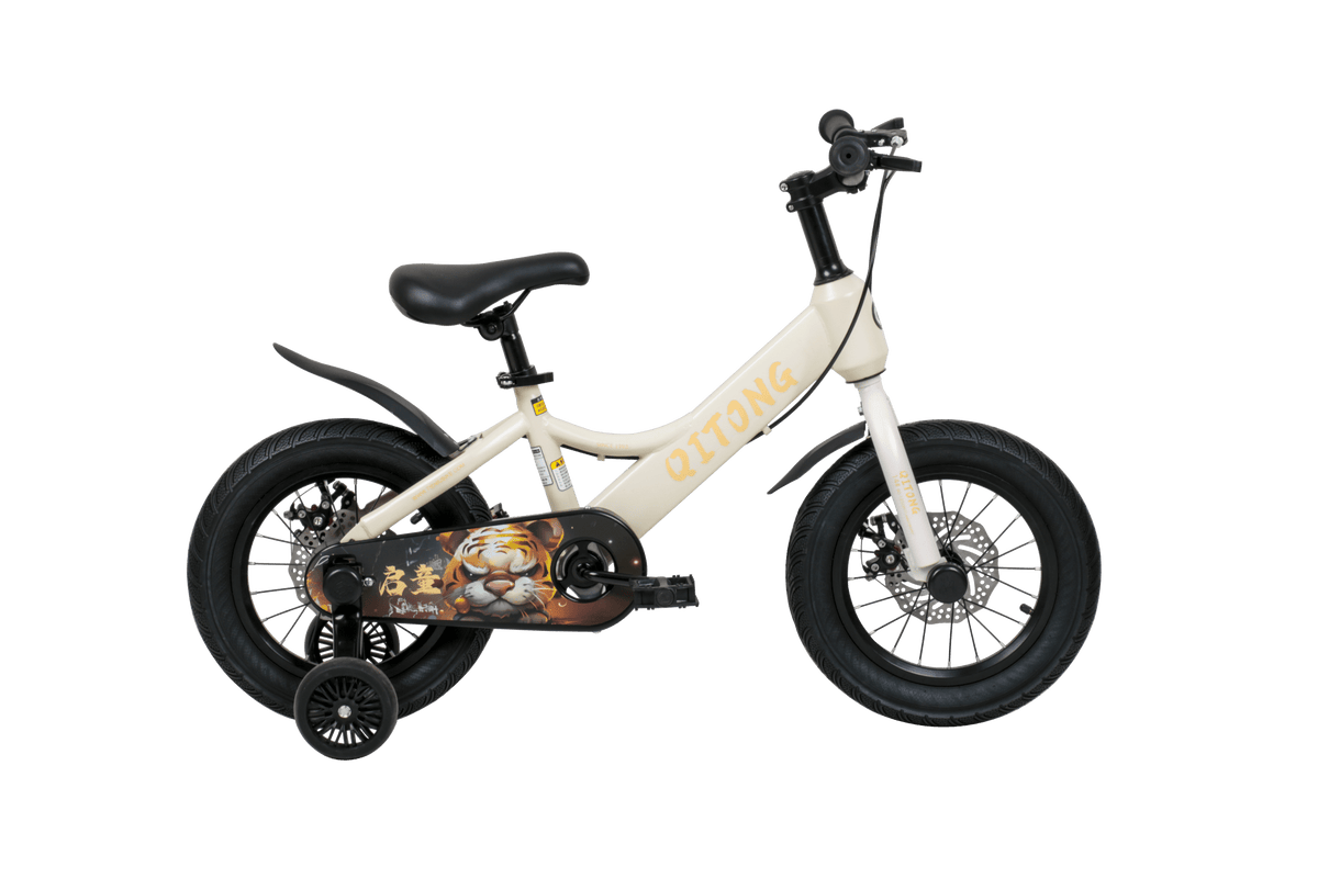 Qitong Bicycle 14 Inch White TN23A06 14IN — image 1
