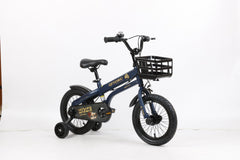 Qitong Bicycle With Basket 14 Inch Blue TN22A08 14IN - Colorland Toys