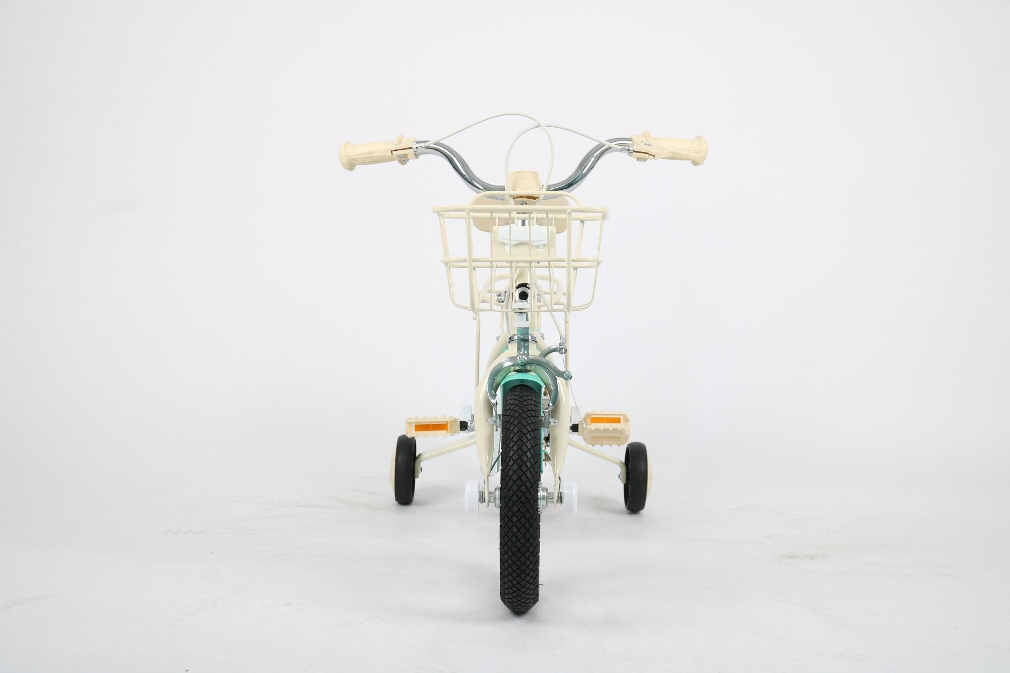 Qitong Bicycle With Basket 14 Inch Green TN - B06 14IN - Colorland Toys