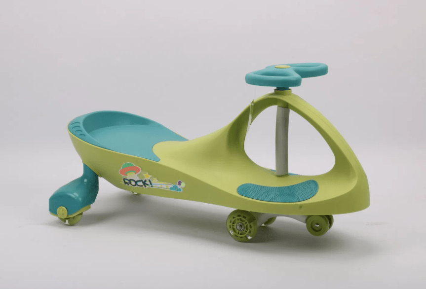 Qitong Rock Swing Car With Light Green/Blue MN068 — image 1