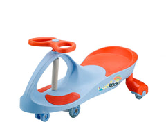 Qitong Swing Car With Music Blue/Orange QT - 8097D1 - Colorland Toys