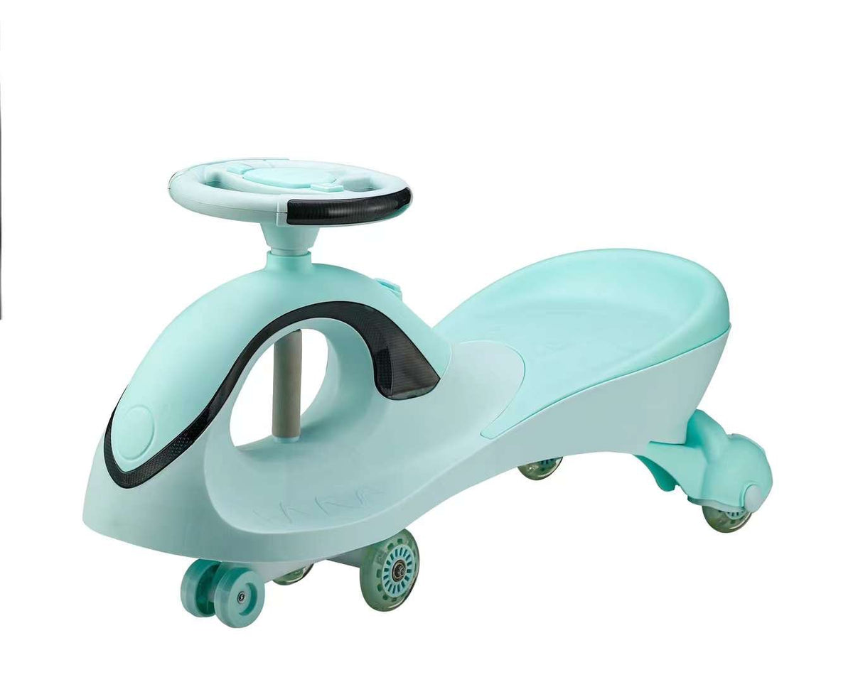 Qitong Swing Car With Music Green QT-8098 — image 1