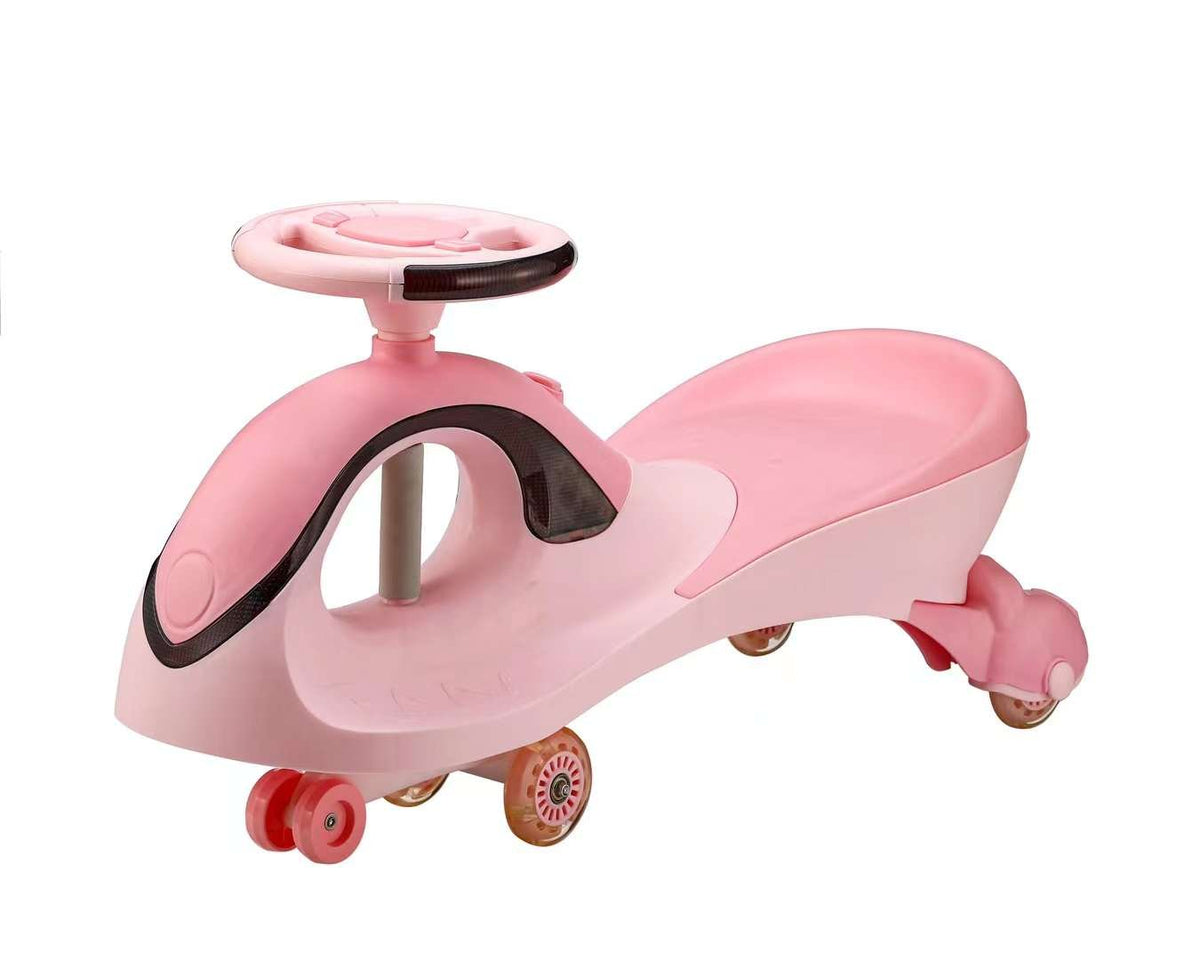 Qitong Swing Car With Music Pink QT-8098 — image 1
