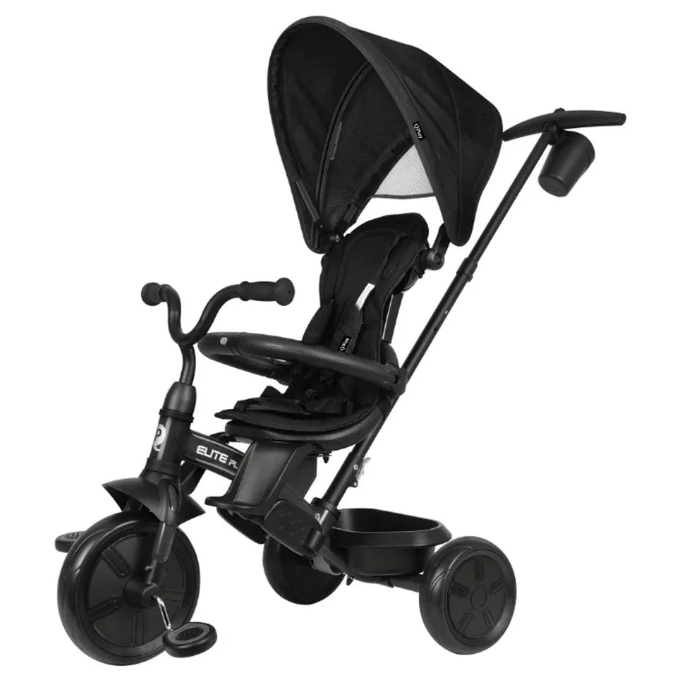 Qplay Elite Platinum 6-in-1 Tricycle Black T10-ZA — image 1