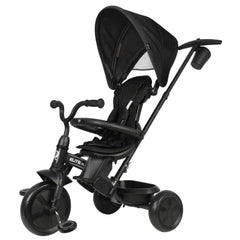 Qplay Elite Platinum 6 - in - 1 Tricycle Black T10 - ZA - Colorland Toys