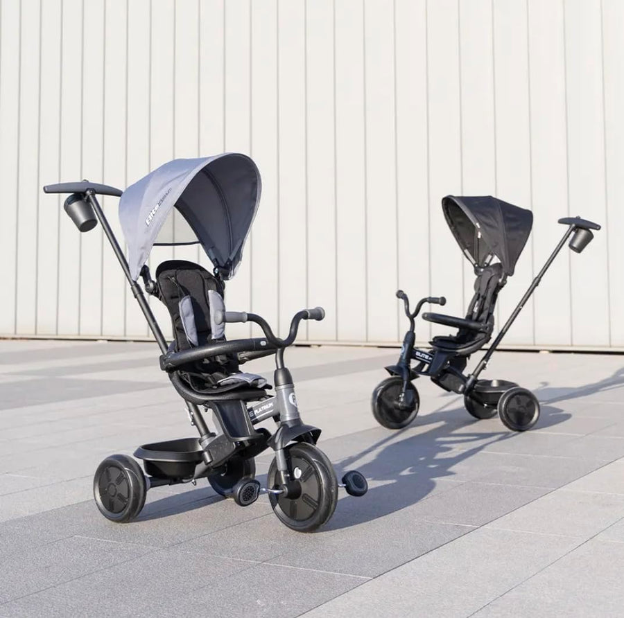 Qplay Elite Platinum 6-in-1 Tricycle Grey T10-ZB — image 5
