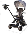 Qplay Elite Platinum 6-in-1 Tricycle Grey T10-ZB