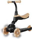 QPlay Sema EVO 5-in-1 Ride On Scooter, Pink, Ages 1–6