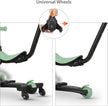 QPlay Sema EVO 5-in-1 Ride-On Scooter with LED, Green