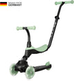 QPlay Sema EVO 5-in-1 Ride-On Scooter with LED, Green