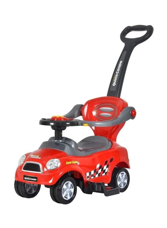 QuickCoupe 3-in-1 Pushing Car Red B5128/321 — image 1