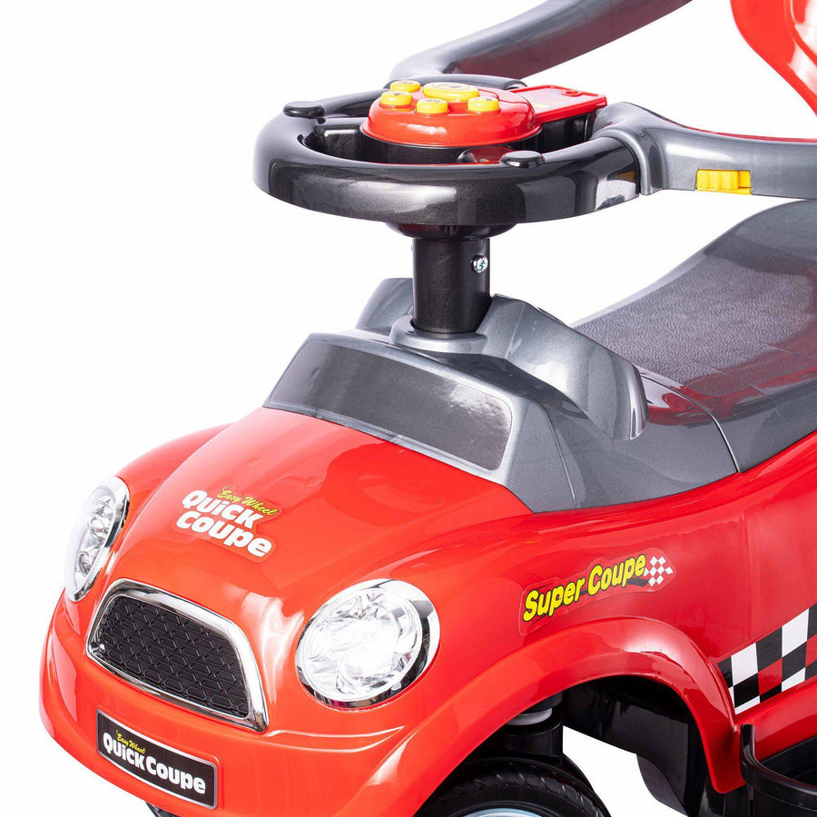 سيارة دفع 3 في 1 من كويك كوب، لون أحمر، B5128/321 — image 9