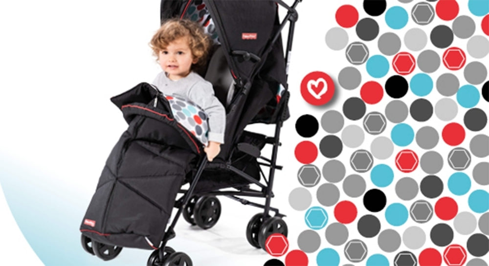 Fisher Hauck Cosytoe Footmuff for Pushchair Black 566978 - Colorland Toys
