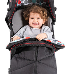 Fisher Hauck Cosytoe Footmuff for Pushchair Black 566978 - Colorland Toys