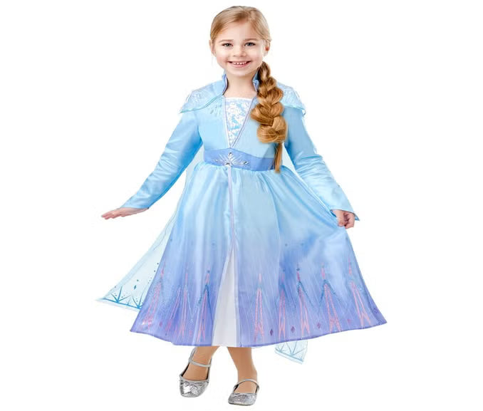 Rubies Disney Frozen II Deluxe Elsa Travel Dress 300491-L — image 1