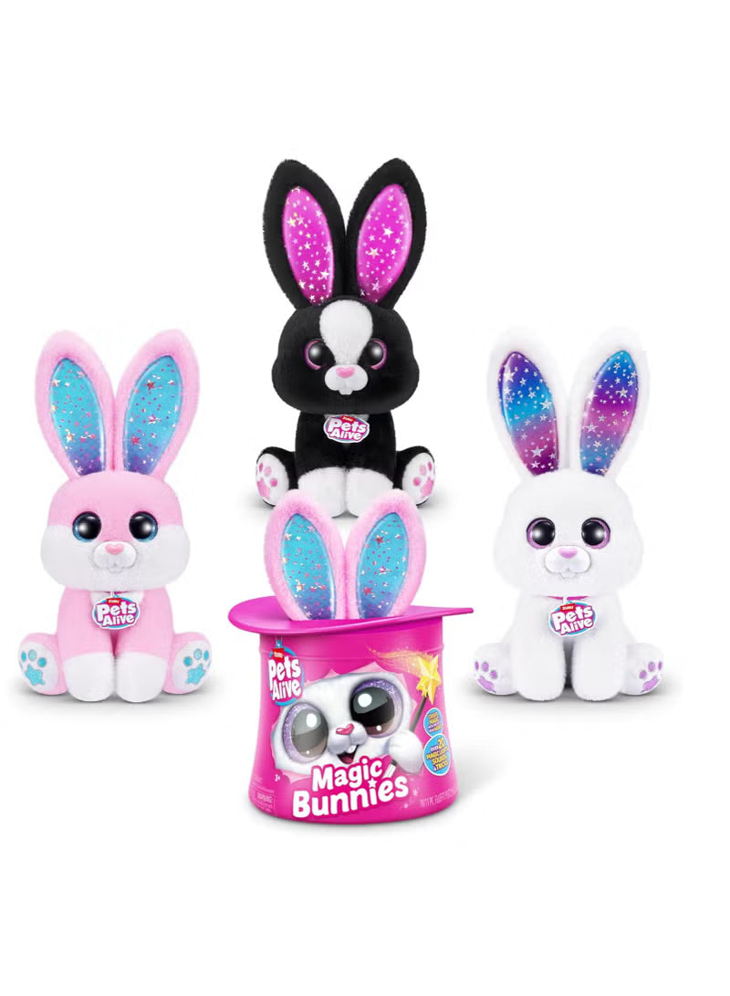 Pets Alive Magic Bunny Surprise Candy Robotic Bunny Black 9549D — image 3
