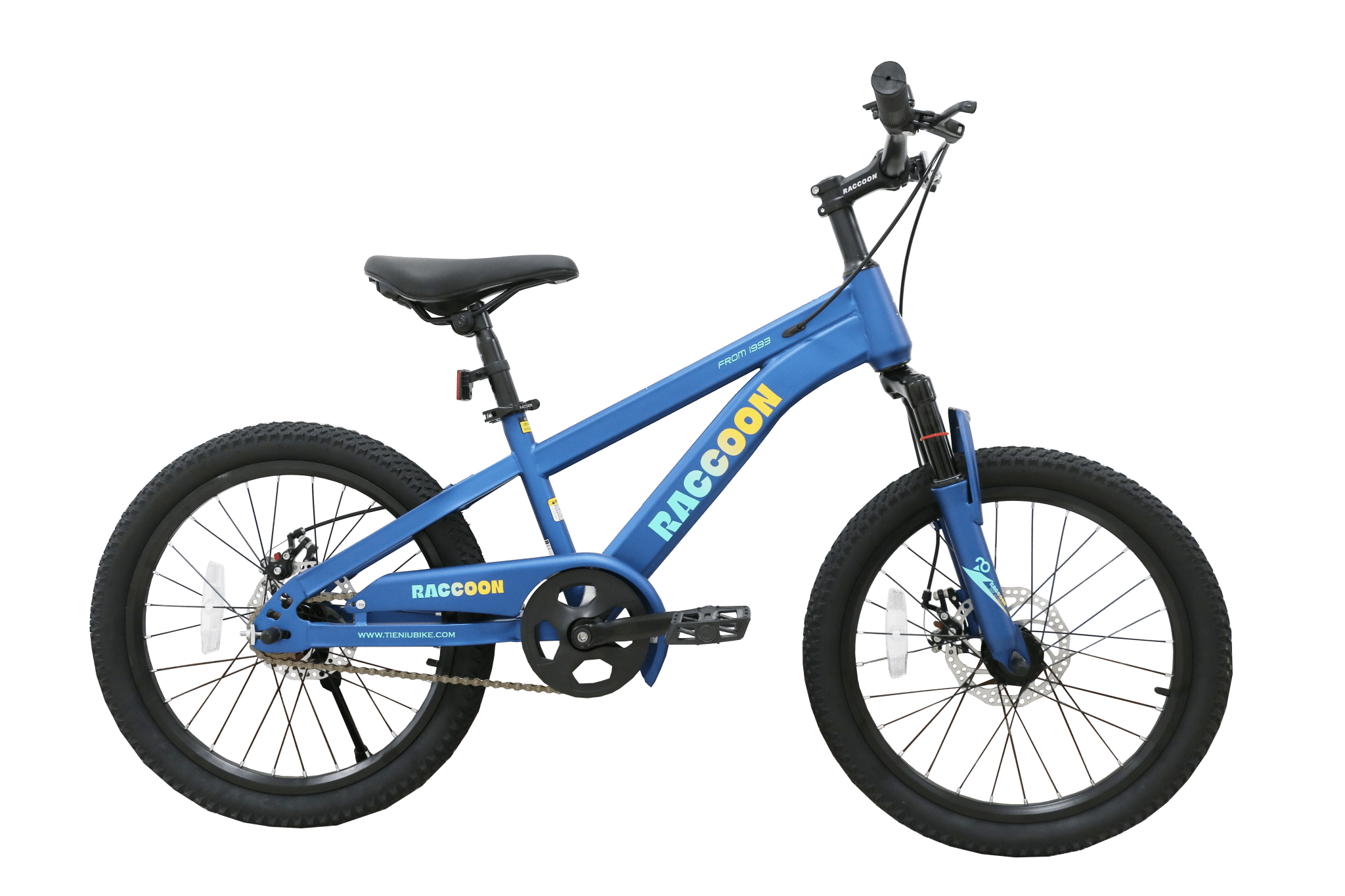 Raccoon Bicycle 22 Inch Blue TN24R67 22IN - Colorland Toys