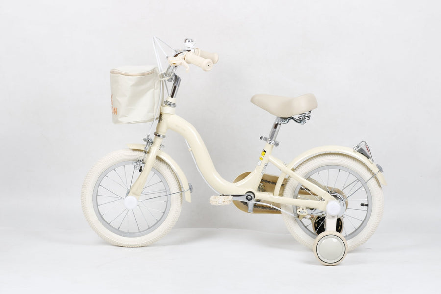 Raccoon Bicycle With Basket 14 Inch Beige TN23R06 14IN — image 9