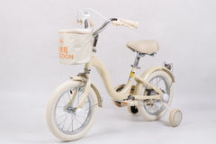 Raccoon Bicycle With Basket 14 Inch Beige TN23R06 14IN - Colorland Toys