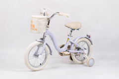 Raccoon Bicycle With Basket 14 Inch Purple TN23R06 14IN - Colorland Toys