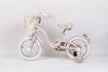 Raccoon Bicycle With Basket 16 Inch Pink TN23R06 16IN