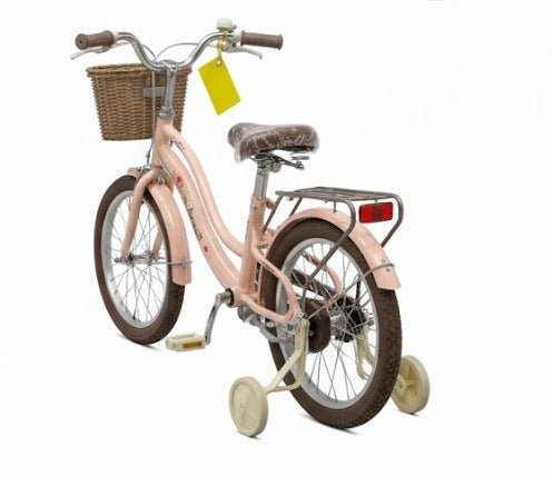 Raccoon Bicycle With Basket 16 Inch Pink TN24R74 16IN - Colorland Toys