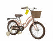 Raccoon Bicycle With Basket 16 Inch Pink TN24R74 16IN