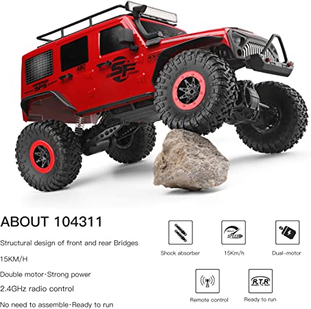 Radio Control Vehicle 4WD Cross Country 1:10 Scale 104311 — image 2