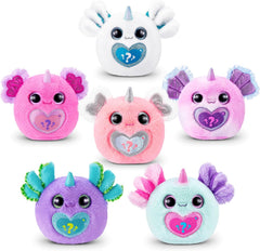 Rainbocorns Sparkle Heart Axolotlcorn Surprise Series 1 Plush, Zuru - Colorland Toys