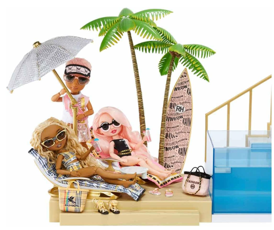 Rainbow High Color Change Pool & Beach Club Playset MGA-578475 — image 4