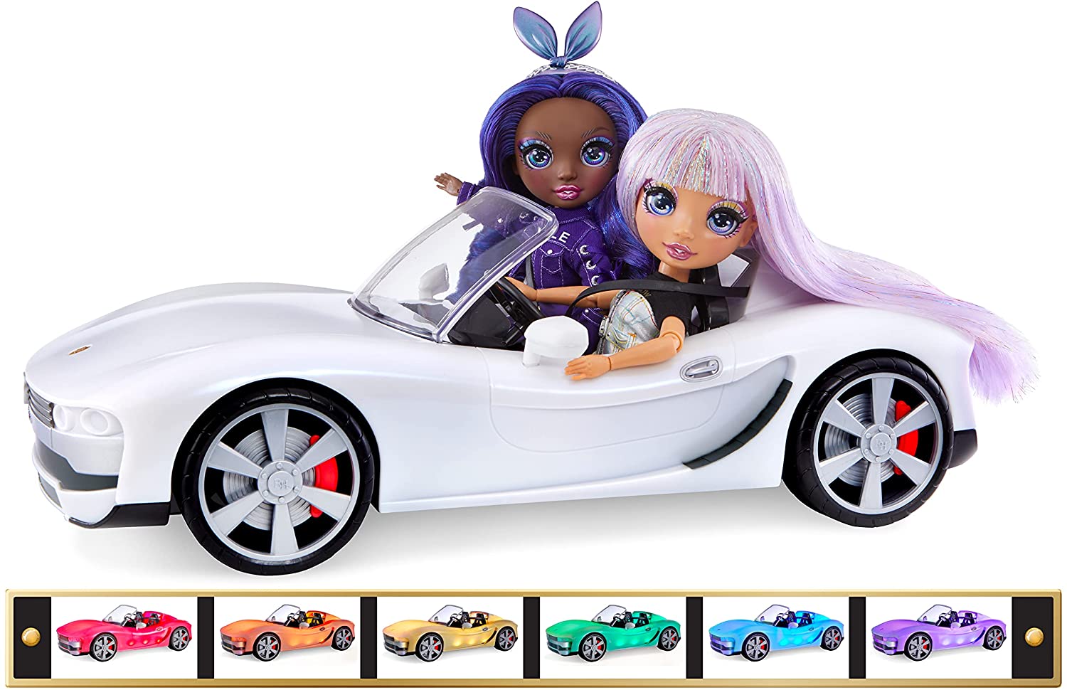 Rainbow High Convertible Colour Change Car Playset MGA - 574316 - Colorland Toys