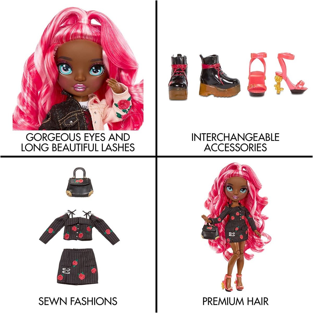 Rainbow High Fashion Doll - Rose Daria Roselyn MGA - 575733 - Colorland Toys